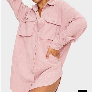PLT Oversized shirt Dress